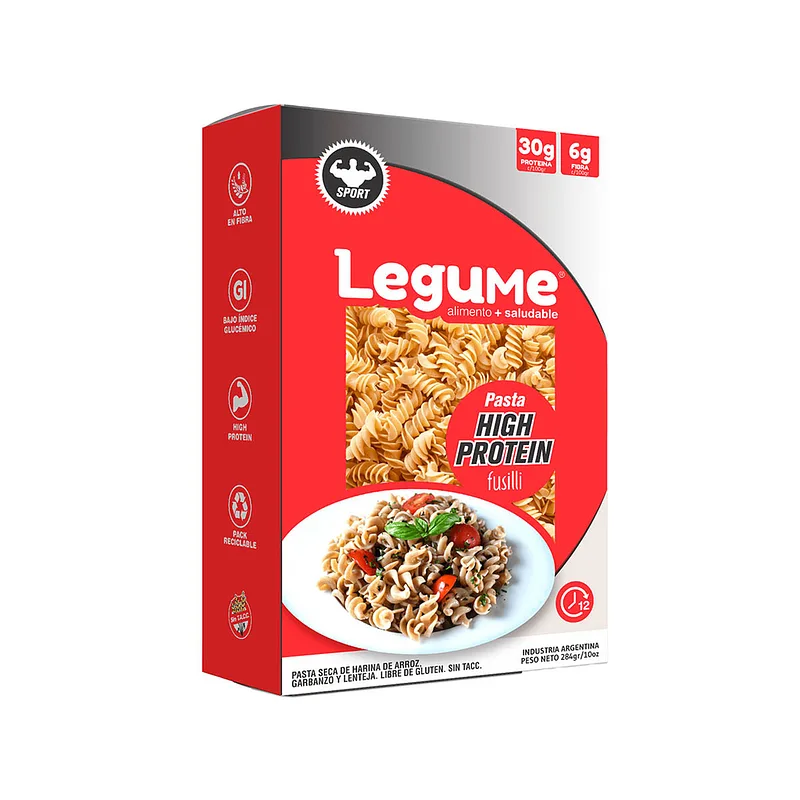 Pastas High Protein x 284 gr (Legume)