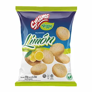 Polvoron de Limon Sin TACC Kosher (Smams)