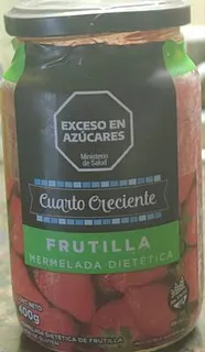 Mermelada Diet Frutilla x 400 gr (Cuarto Creciente)