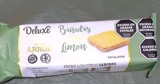 Galleta de Arroz Banada Sabor Limon x 108 gr (Deluxe BLABLA)