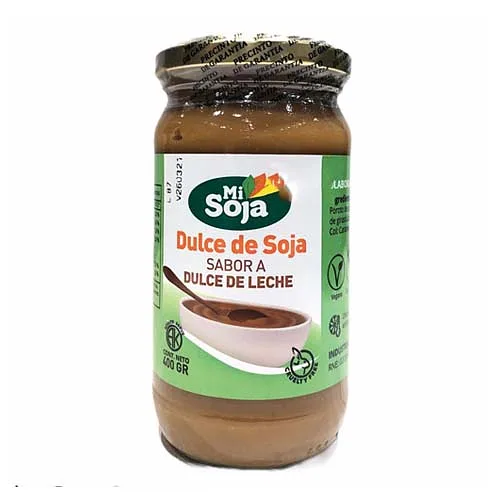 Dulce de Soja Sabor Dulce de Leche x 400 gr (Mi Soja)