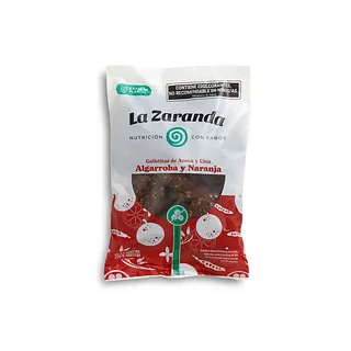 Galletita de Algarroba y Naranja sin Azucar x 200 gr (La Zaranda)