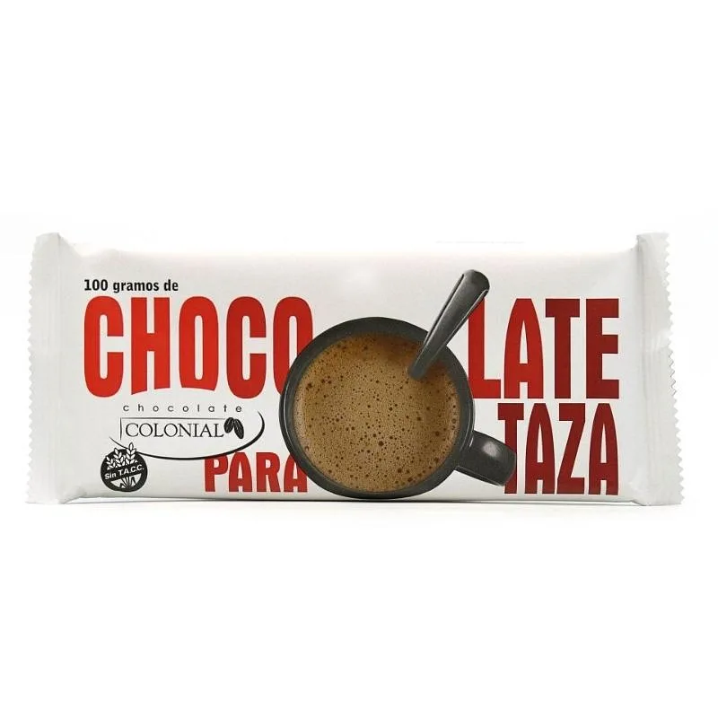 Chocolate en Barra para Taza x 100 gr (Colonial )