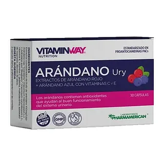 Arandano Ury x 30 cap (Vitaminway)