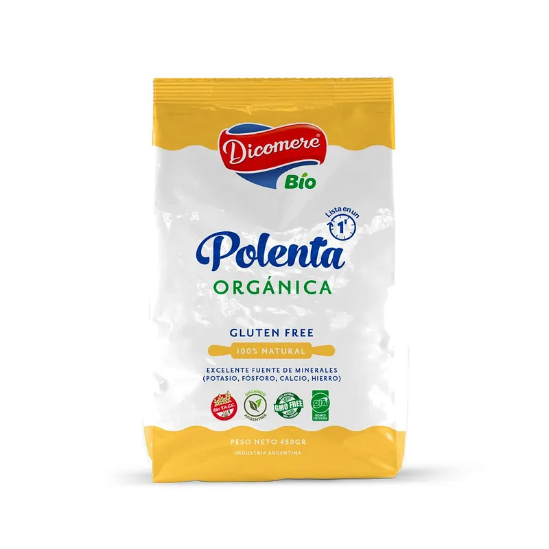 Polenta Organica Dicomere x 450 gr (Dicomere)