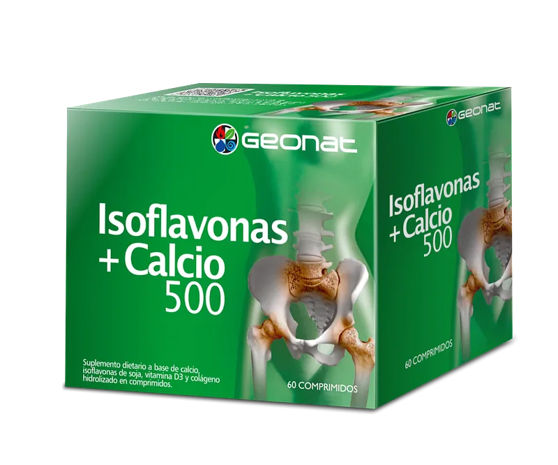 Isoflavonas con Calcio x 60 comp (Geonat)