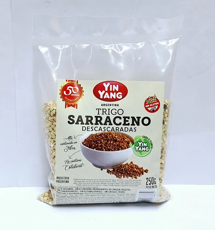 Trigo Sarraceno Pelado x 250 gr x 10 u (Yin Yang)