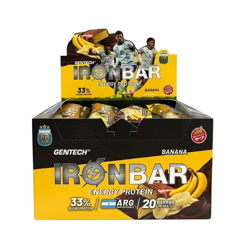 Barra de Banana x 20 u (Gentech)